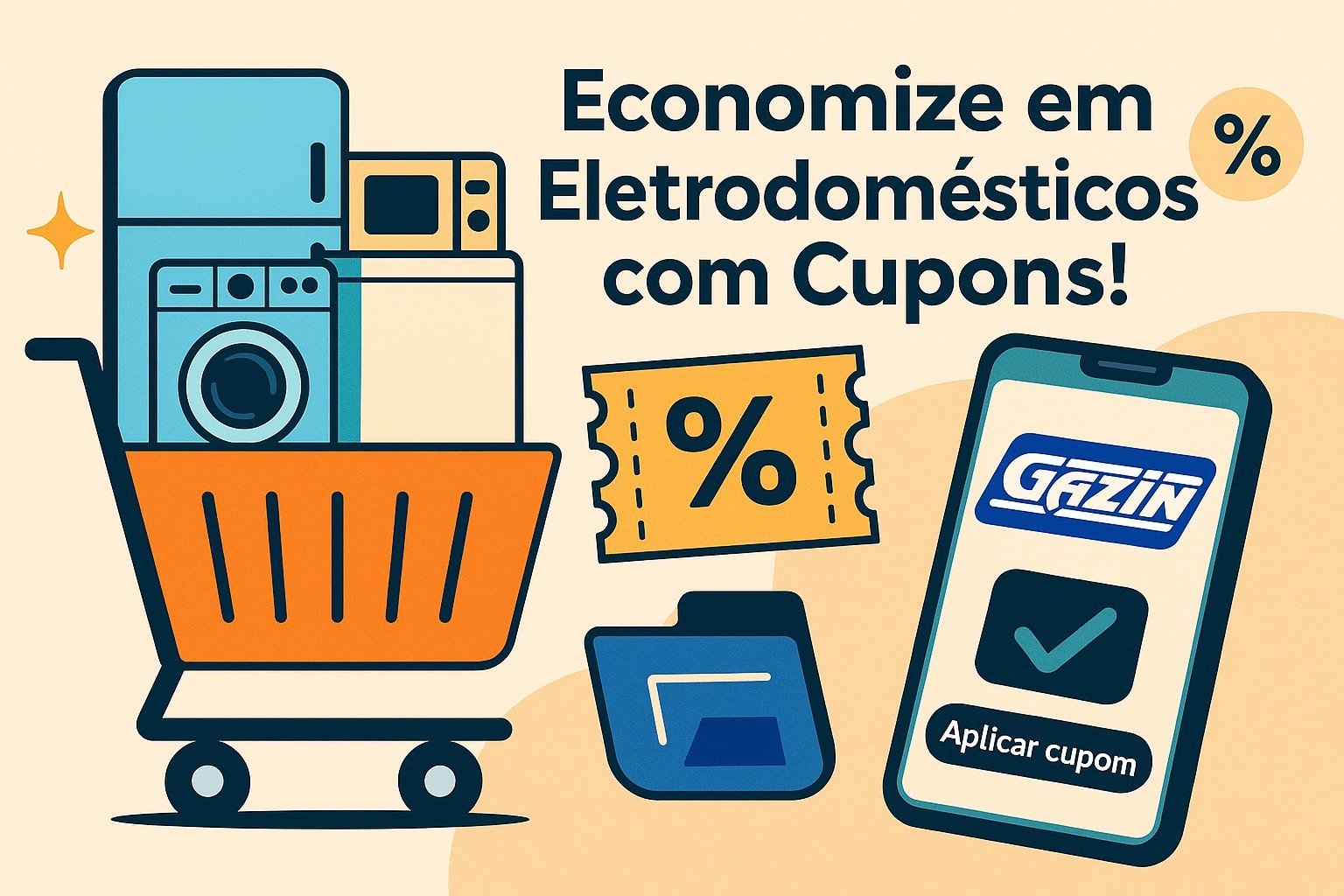 Cupom Gazin: como economizar em eletrodomésticos, móveis e mais com dicas rápidas