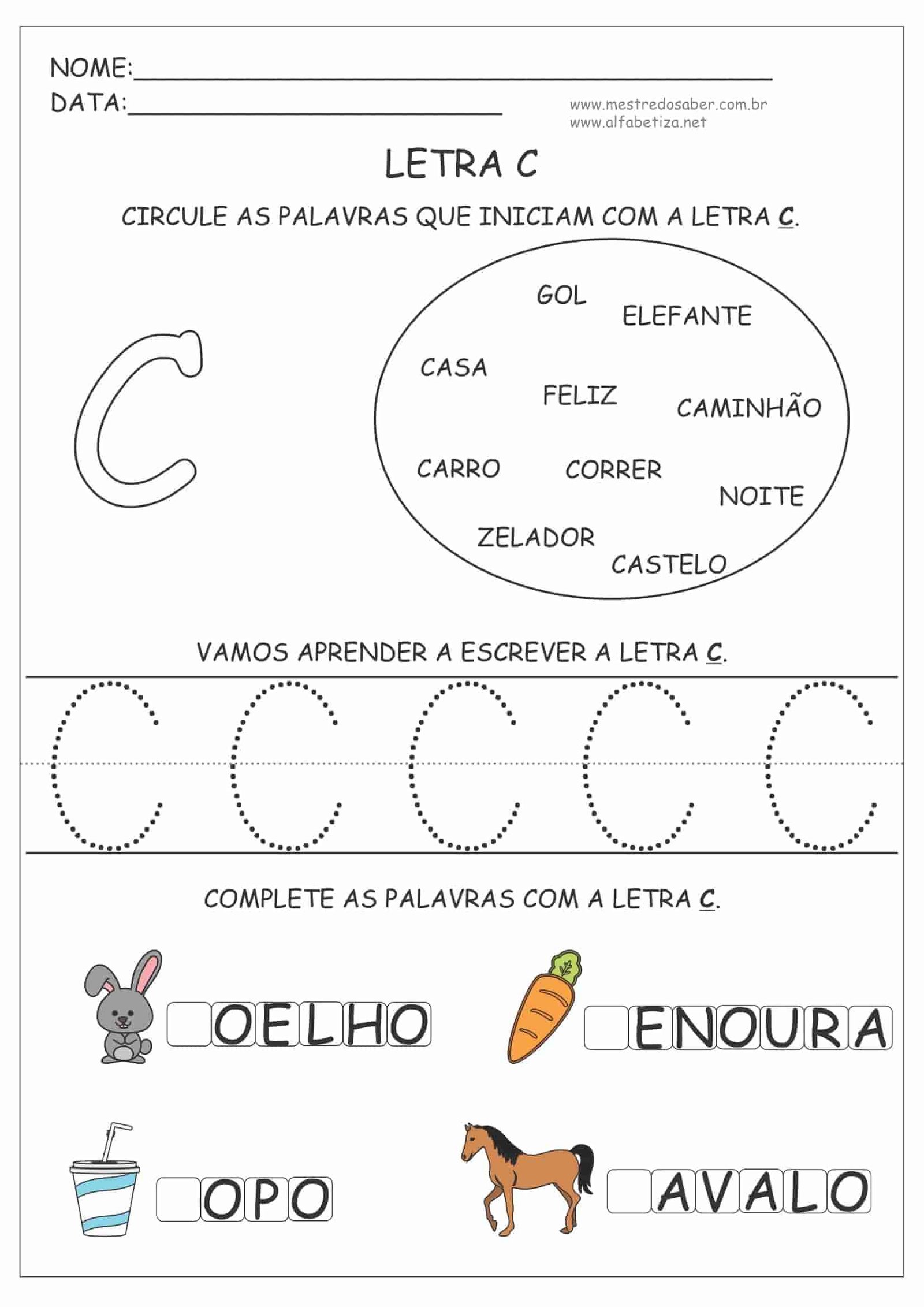 Apostila de alfabetização ilustrada ajuda pais a engajar crianças no estudo em casa