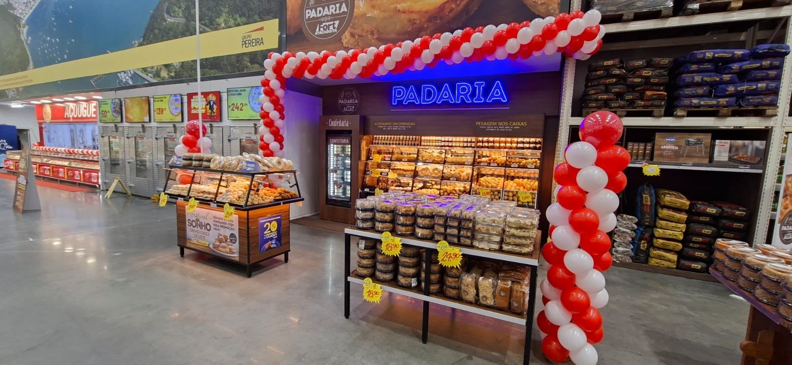 Fort Atacadista inaugura padaria na loja de Porto Belo
