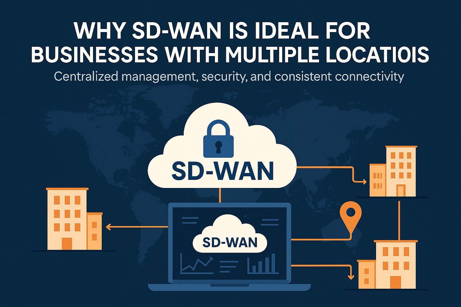 Por que SD-WAN é a Solução Ideal para Negócios com Múltiplas Unidades ou Filiais