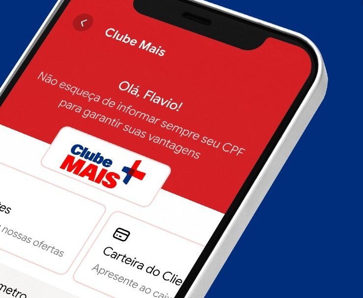 Clube Mais ganha aplicativo com ofertas personalizadas e acompanhamento da economia nas compras